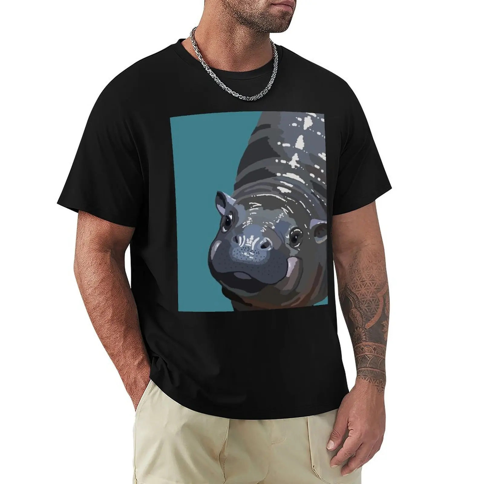 The Best Pygmy Hippo T-Shirt Anti-Perspiration Workout Top
The Best Pygmy Hippo T-Shirt Anti-Perspiration Workout Top