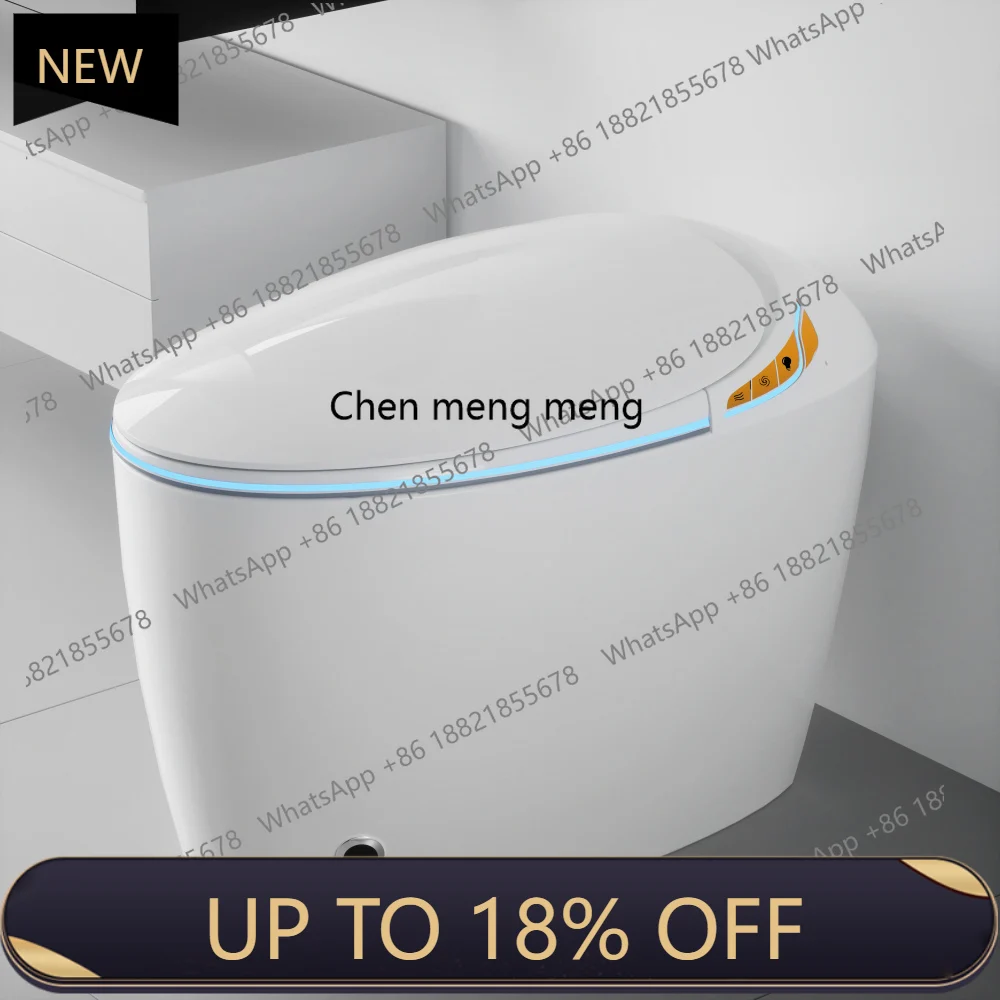 Z189 Unique Smart Toilet with Bidet Built In, Intelligent One Piece Toilet For Modern Bathroom, Auto Open/Close Seat, Foot Senso
Z189 Unique Smart Toilet with Bidet Built In, Intelligent One Piece Toilet For Modern Bathroom, Auto Open/Close Seat, Foot Senso