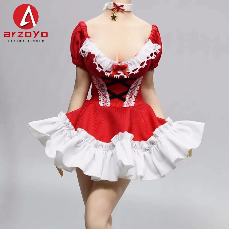 Индивидуальное женское платье с низким вырезом в масштабе 1/6, красное платье, рождественская юбка, модель одежды, подходит для 12-дюймовой TBL PH S07 S52, фигурка женщины-солдата
Индивидуальное женское платье с низким вырезом в масштабе 1/6, красное платье, рождественская юбка, модель одежды, подходит для 12-дюймовой TBL PH S07 S52, фигурка женщины-солдата