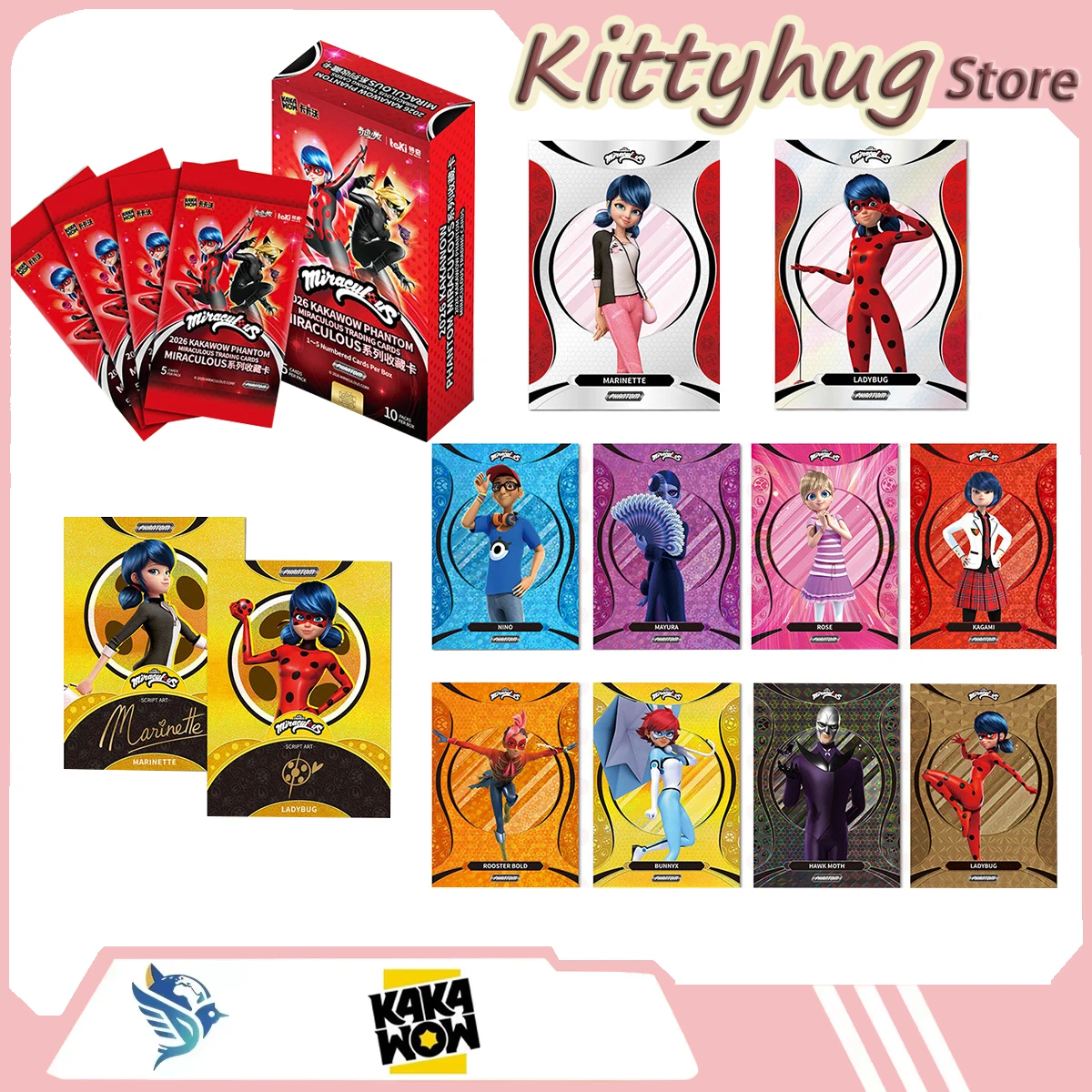 Kakawow 2026 Phantom Miraculous Ladybug Trading Cards Blaster Box 7 Packs Official Licensed Anime Collectible Cards For Fans
Kakawow 2026 Phantom Miraculous Ladybug Trading Cards Blaster Box 7 Packs Official Licensed Anime Collectible Cards For Fans