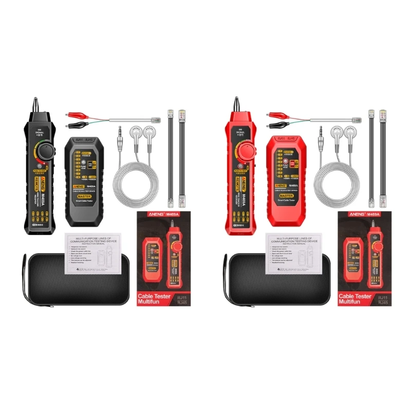 Ethernet-LAN Cable Maintenance Collation Wire Tracker-Telephone Line Test Meter Cable Tester Wire Tracer 517A
Ethernet-LAN Cable Maintenance Collation Wire Tracker-Telephone Line Test Meter Cable Tester Wire Tracer 517A