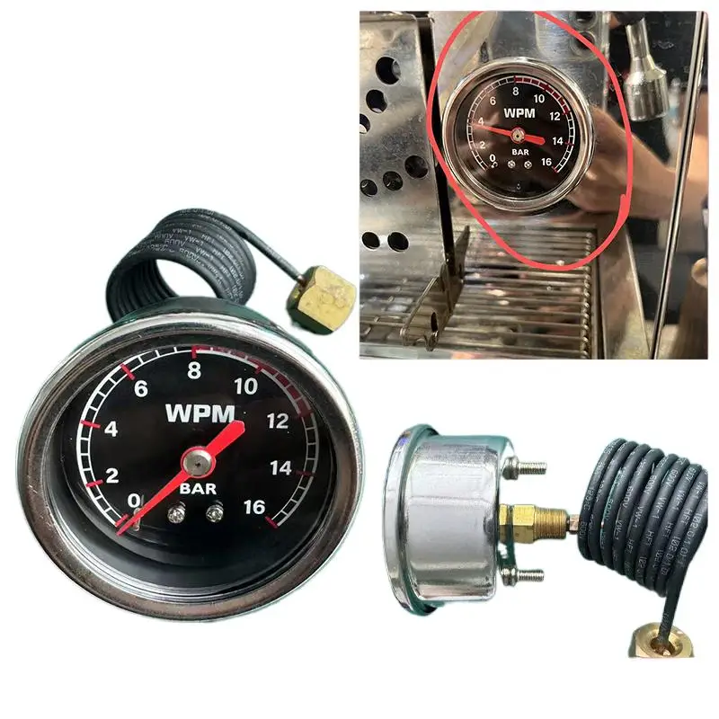 for WPMKD510 Italian semi-automatic coffee machine display pressure gauge 16bar accessory
for WPMKD510 Italian semi-automatic coffee machine display pressure gauge 16bar accessory