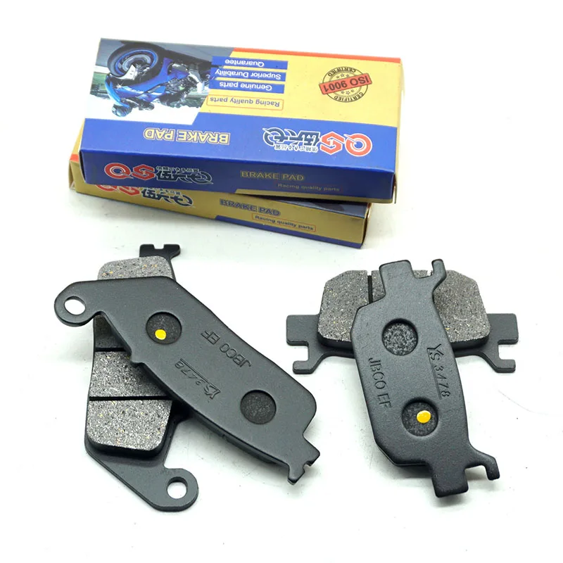Motorcycle Front Rear Brake Pads for HONDA FORZA125 Forza 125 (MF08) 2004-2012 SH125 2013-2018 SH150 2013-2020 SH 150
Motorcycle Front Rear Brake Pads for HONDA FORZA125 Forza 125 (MF08) 2004-2012 SH125 2013-2018 SH150 2013-2020 SH 150