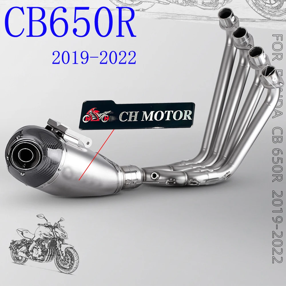 Полная система мотоциклетного глушителя выхлопной системы Escapes Para Motos спереди для HONDA CB650R CBR650R CB CBR 650 CB650 2019-2022
Полная система мотоциклетного глушителя выхлопной системы Escapes Para Motos спереди для HONDA CB650R CBR650R CB CBR 650 CB650 2019-2022