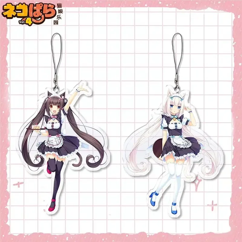 Косплей NEKOPARA Vanilla Q версия изображение цепочка для мобильного телефона акриловая цепочка для мобильного телефона для телефона ремешок брелок
Косплей NEKOPARA Vanilla Q версия изображение цепочка для мобильного телефона акриловая цепочка для мобильного телефона для телефона ремешок брелок