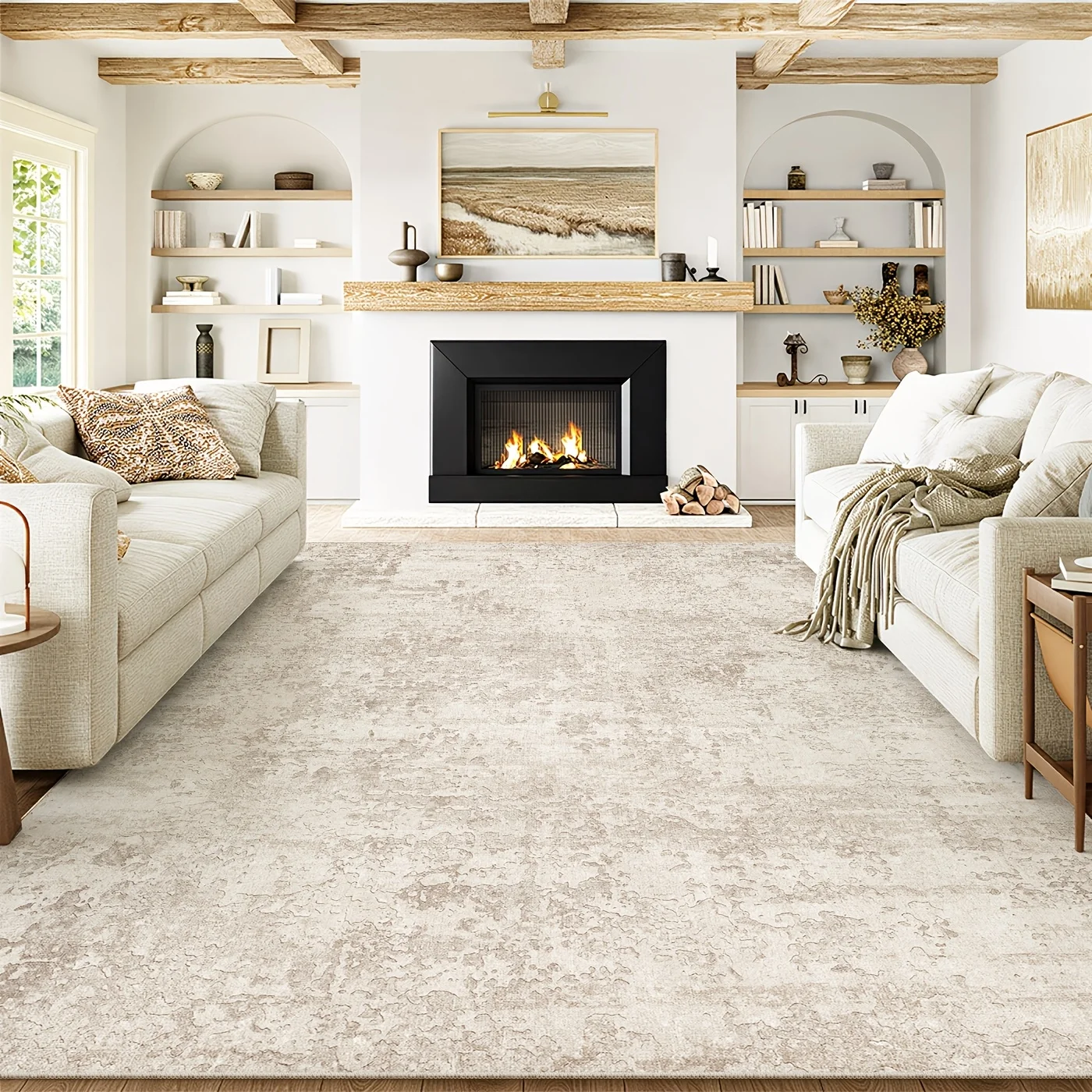 Washable Rugs Ultra Thin Rugs for Living Room, Non Slip Backing 0.25" Low Pile Rugs for Bedroom, Foldable Machine Washable
Washable Rugs Ultra Thin Rugs for Living Room, Non Slip Backing 0.25" Low Pile Rugs for Bedroom, Foldable Machine Washable