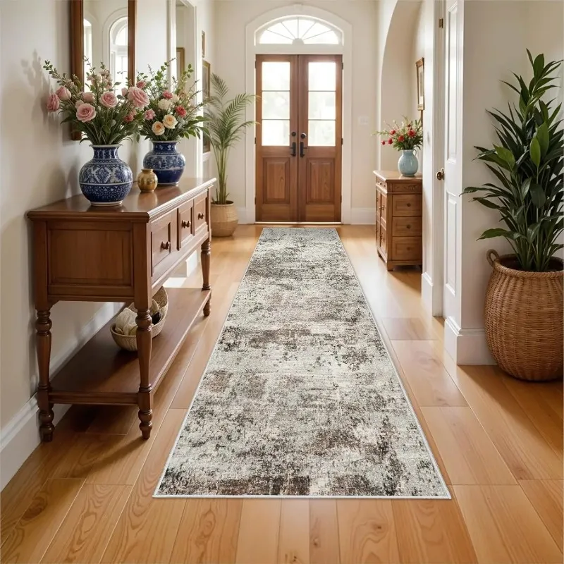 3x12 Rug - runner Rug Stain Non Slip Indoor Entryway Rubber Backing Carpet Bedro Resistant for living room
3x12 Rug - runner Rug Stain Non Slip Indoor Entryway Rubber Backing Carpet Bedro Resistant for living room