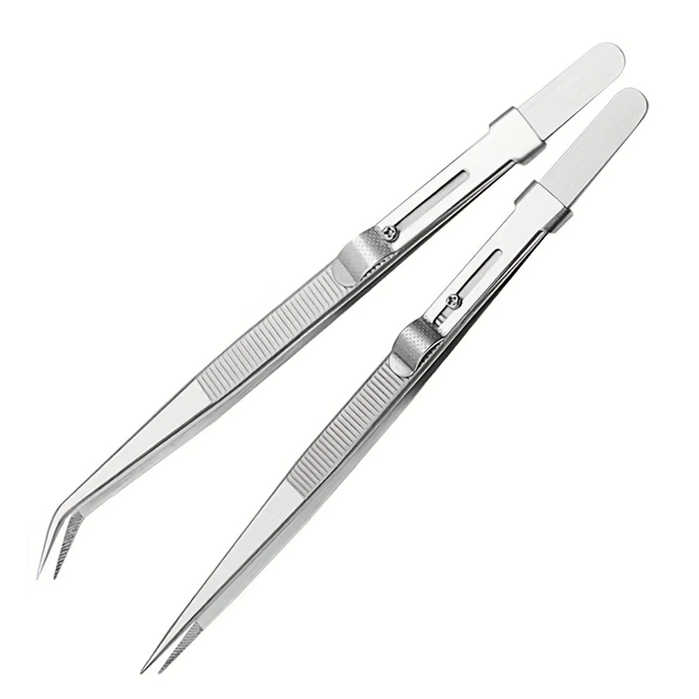 2pcs Lash Extension Tweezers Stainless Steel Tweezers Straight Curved Tips Jewelry Diamond Craft Tools Nail Industrial
2pcs Lash Extension Tweezers Stainless Steel Tweezers Straight Curved Tips Jewelry Diamond Craft Tools Nail Industrial