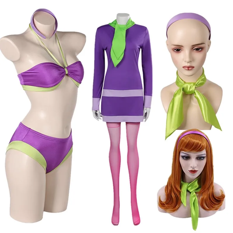 Дафна косплей бикини купальник костюм Блейк женское платье повязка на голову носки парик наряды Хэллоуин карнавал маскировка праздничный костюм
Дафна косплей бикини купальник костюм Блейк женское платье повязка на голову носки парик наряды Хэллоуин карнавал маскировка праздничный костюм