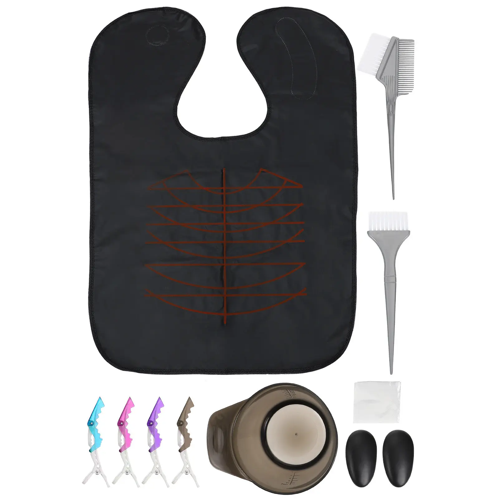 1Set Hair Dyeing Set Professional Grade Coloring Tools Kit Includes Bowl Comb Brush Dye Cape for Safe Gentle At Home Hair
1Set Hair Dyeing Set Professional Grade Coloring Tools Kit Includes Bowl Comb Brush Dye Cape for Safe Gentle At Home Hair