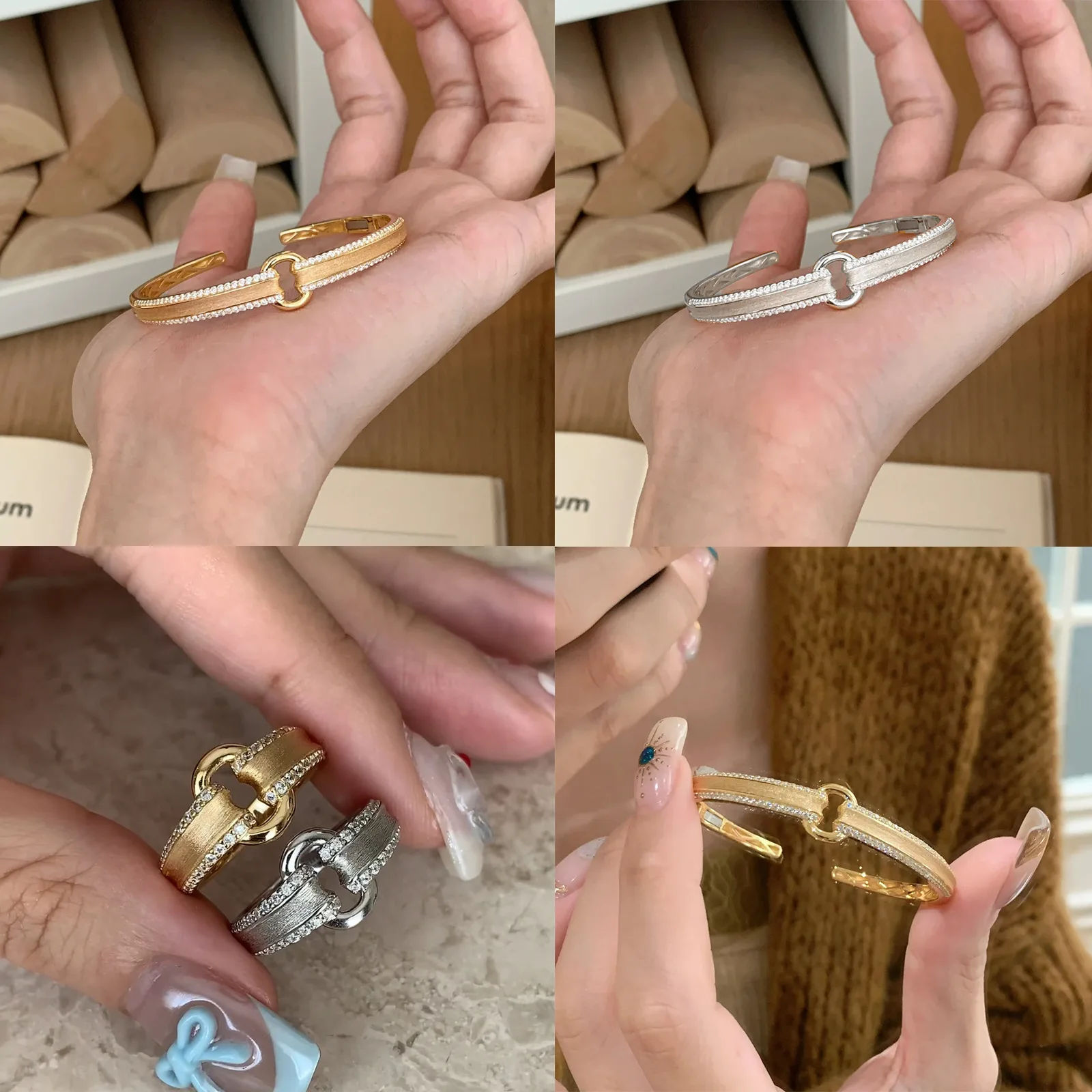 2025 New Retro Style Brushed Ingot Lock Bracelet, High End Temperament Personalized Multi Functional Women's Bracelet
2025 New Retro Style Brushed Ingot Lock Bracelet, High End Temperament Personalized Multi Functional Women's Bracelet