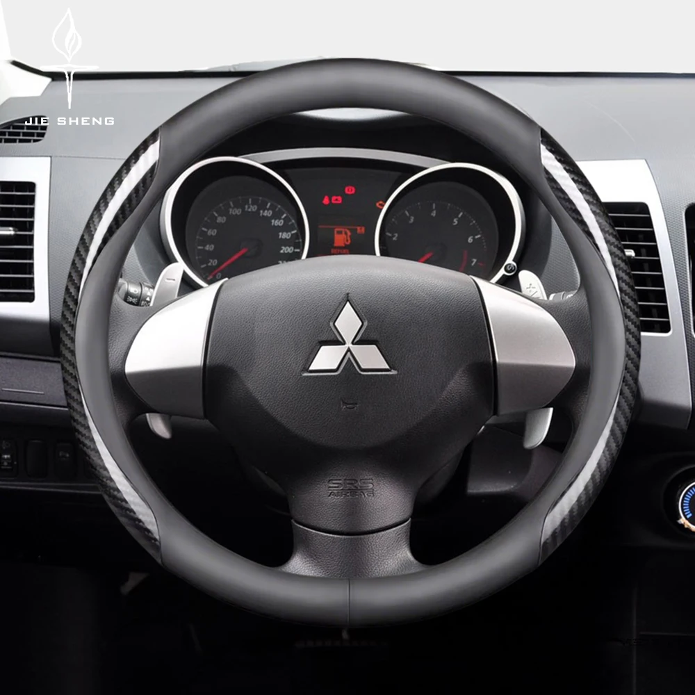 Carbon Fiber Leather Car Steering Wheel Cover For Mitsubishi Asx Lancer Outlander Pajero L200 Colt Ralliart Grandis Accessories
Carbon Fiber Leather Car Steering Wheel Cover For Mitsubishi Asx Lancer Outlander Pajero L200 Colt Ralliart Grandis Accessories