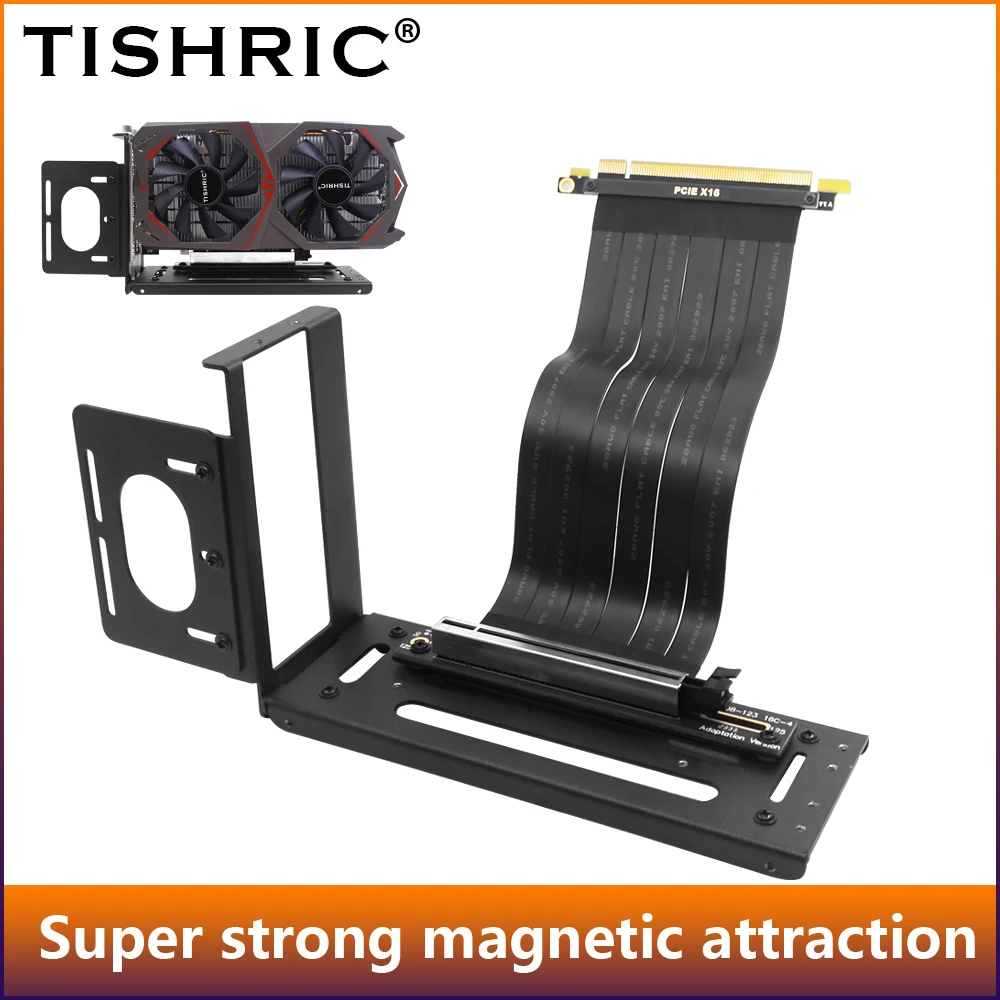 PCI-EX16 Adapter 20cm PCIE 3.0 Shielded Extender Graphics Card Stand Holder for ATX Computer Case-New Video Card Extension
PCI-EX16 Adapter 20cm PCIE 3.0 Shielded Extender Graphics Card Stand Holder for ATX Computer Case-New Video Card Extension