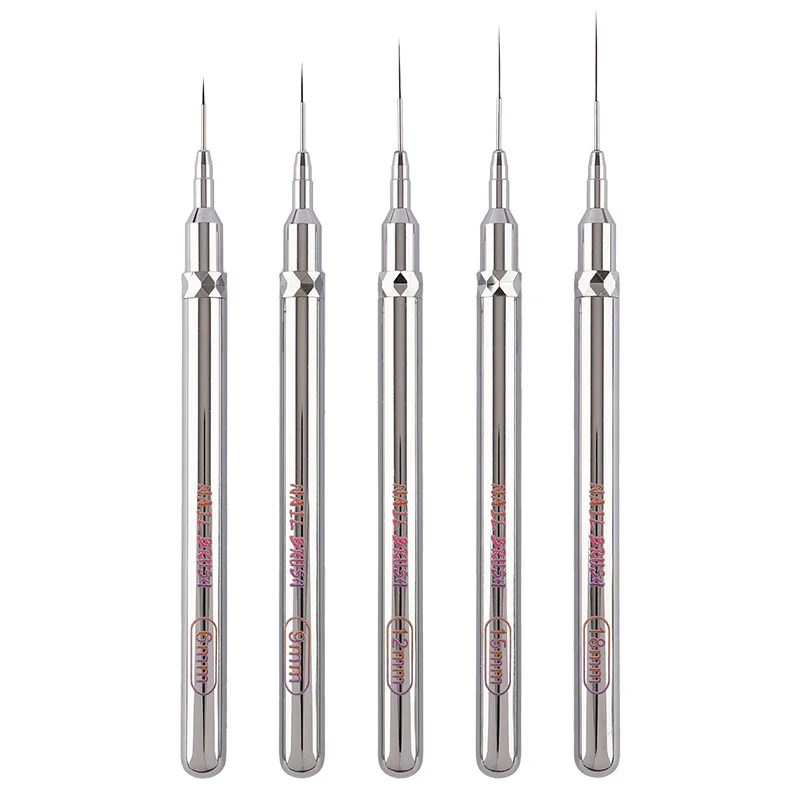 6/9/12/15/18mm Stainless Steel Handle Art Liner DIY Painting Brush Drawing Lines Stripe Flower Painting Pen UV Gel Brush
6/9/12/15/18mm Stainless Steel Handle Art Liner DIY Painting Brush Drawing Lines Stripe Flower Painting Pen UV Gel Brush