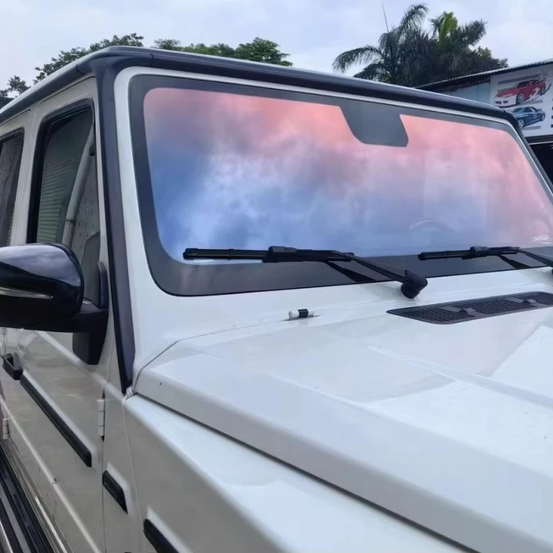 Rose Ghost Chameleon Window Film 86%vlt Windshield Solar Protection Film Uv Heat Block 1.52x30m Car Window Film Chameleon
Rose Ghost Chameleon Window Film 86%vlt Windshield Solar Protection Film Uv Heat Block 1.52x30m Car Window Film Chameleon