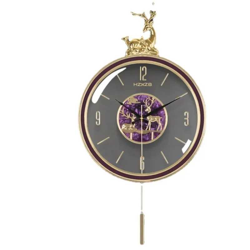 Modern fashion home living room wall clock Nordic light luxury office decoration atmosphere simple
Modern fashion home living room wall clock Nordic light luxury office decoration atmosphere simple