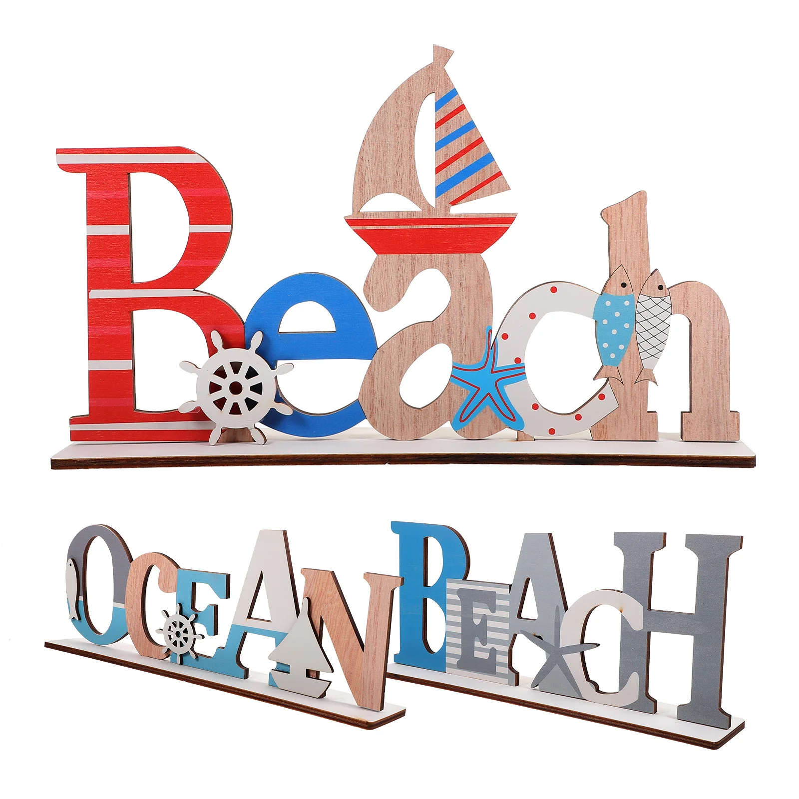 3 Pcs Ocean Style Wooden Decor Blue Beach Sign Table Centerpiece Wood nament Seaside Decoration Home Office Hotel Restaurant
3 Pcs Ocean Style Wooden Decor Blue Beach Sign Table Centerpiece Wood nament Seaside Decoration Home Office Hotel Restaurant