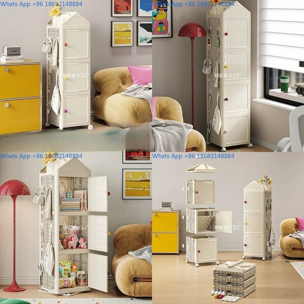 Rotating Book Storage Rack Floor Standing Living Room Shelf Cream Style Foldable Organizer
Rotating Book Storage Rack Floor Standing Living Room Shelf Cream Style Foldable Organizer