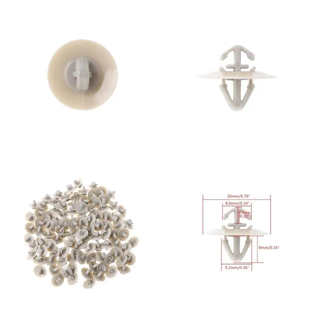 02DE 100x Bumper Retainer Clamp Car Fasteners Push Pin Rivets Door Panel Liner Clips
02DE 100x Bumper Retainer Clamp Car Fasteners Push Pin Rivets Door Panel Liner Clips