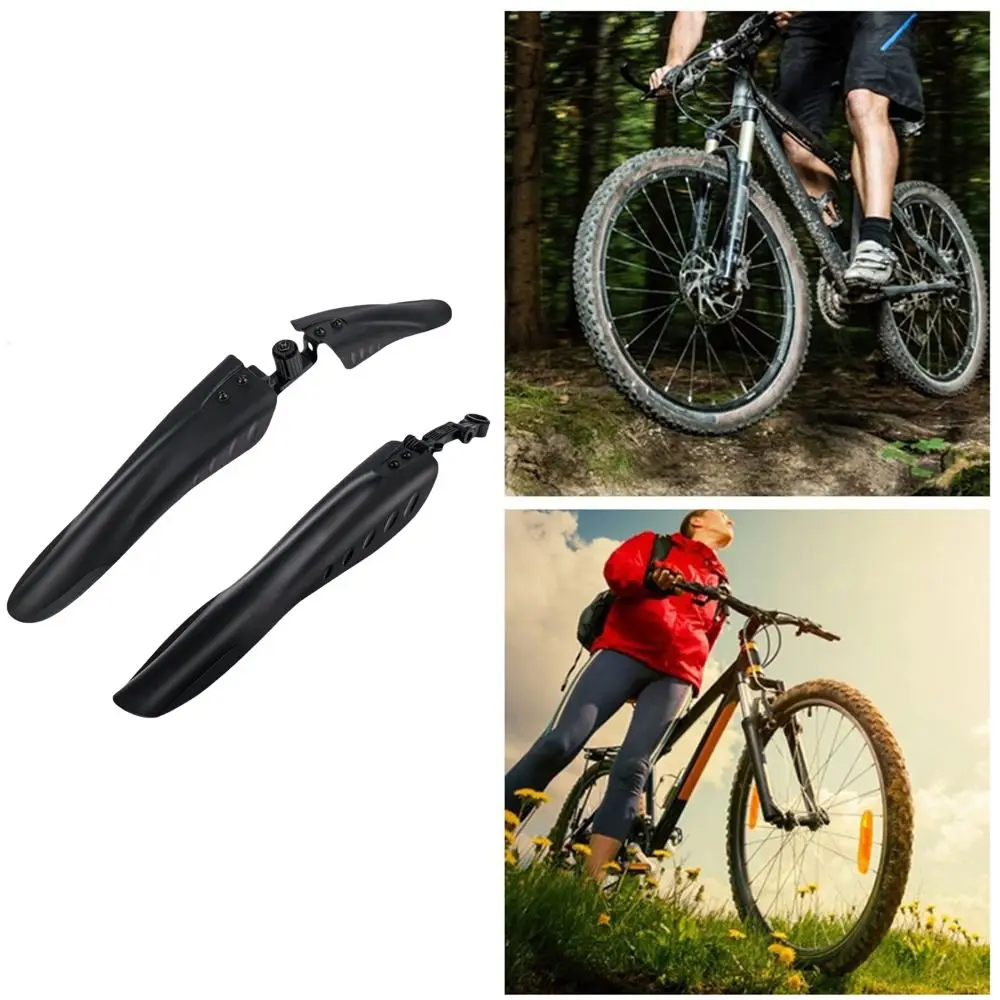 3‑part Bike Mudguard Set Ajustable Black Bike Fenders Full Cover Widen Bike Mudguards for 24/26/27.5 Inch Wheels
3‑part Bike Mudguard Set Ajustable Black Bike Fenders Full Cover Widen Bike Mudguards for 24/26/27.5 Inch Wheels