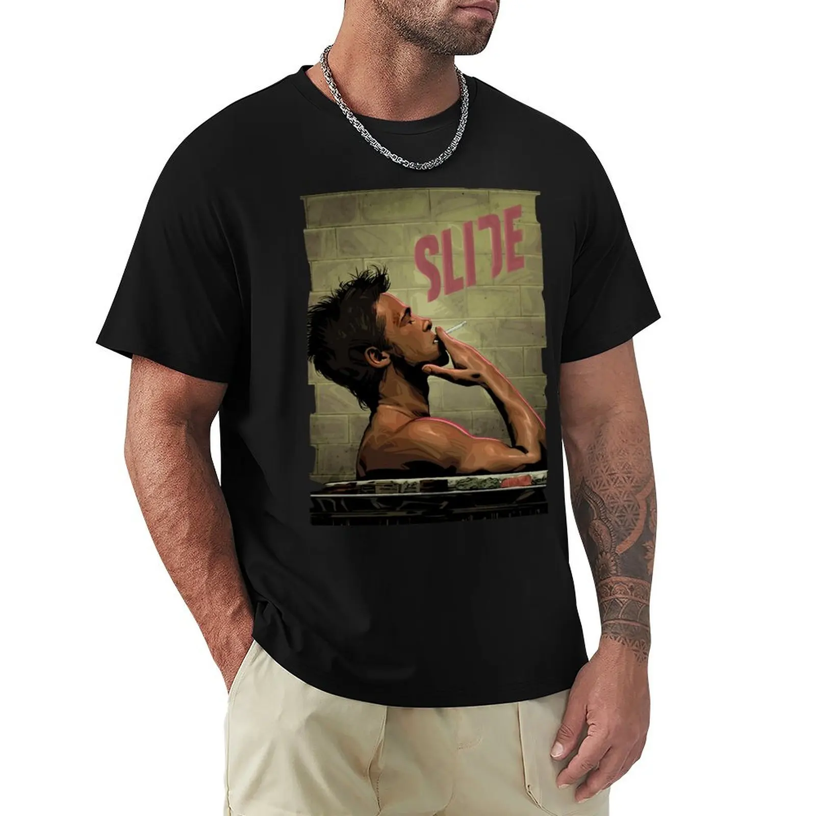 Fight Club Slide T-Shirt Blouse quick-drying plain shirts graphic tees luxury clothes men
Fight Club Slide T-Shirt Blouse quick-drying plain shirts graphic tees luxury clothes men