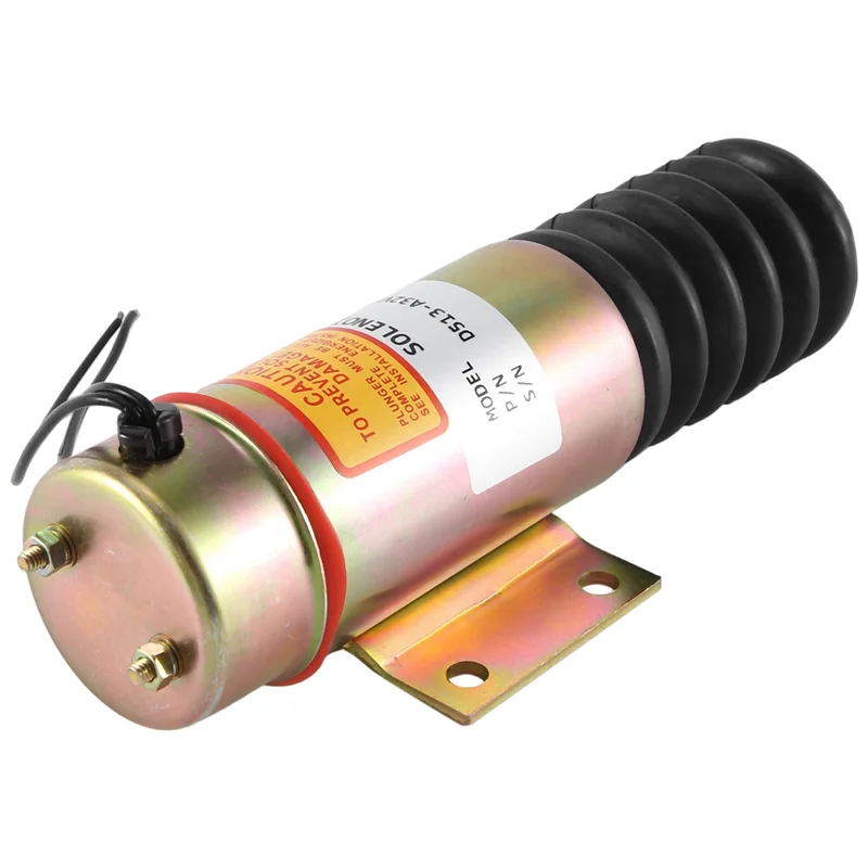 Durable-1 Piece 12V Excavator Fuel Shut Off Solenoid Replacement Parts Accessories For Trombetta D513-A32V12 D513A32V12
Durable-1 Piece 12V Excavator Fuel Shut Off Solenoid Replacement Parts Accessories For Trombetta D513-A32V12 D513A32V12