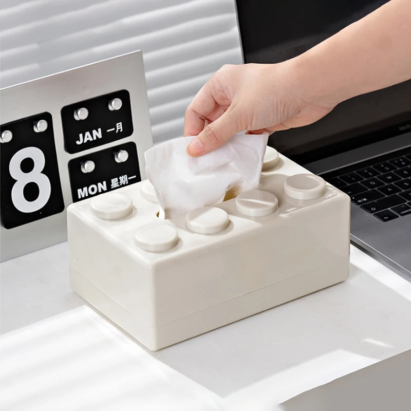 Creative Building Block Facial Tissue Dispenser Cute Tissue Case Tissue Storage Box for Livingroom Bedroom Bathroom Home Office
Creative Building Block Facial Tissue Dispenser Cute Tissue Case Tissue Storage Box for Livingroom Bedroom Bathroom Home Office