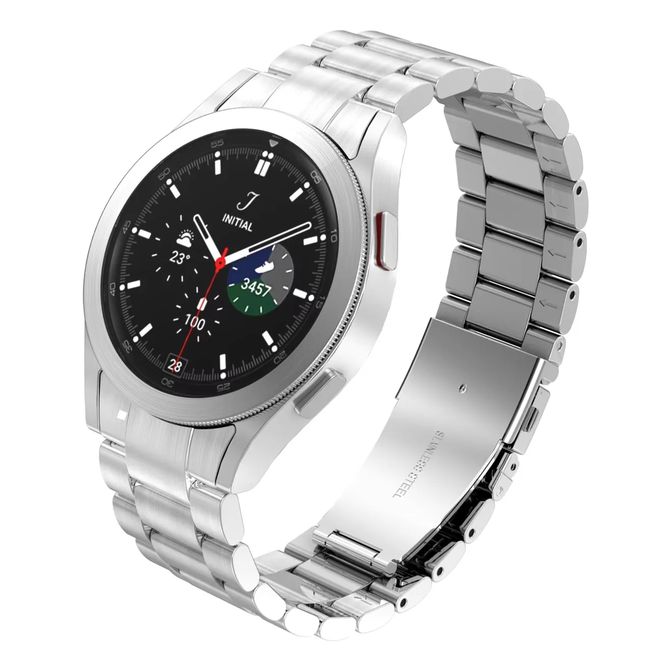 No Gap Stainless steel Bracelet Band Watch 7/6/5/4 44mm 40mm Metal Strap For Samsung Galaxy Watch 7/6/4 Classic 47mm 46mm 5 Pro
No Gap Stainless steel Bracelet Band Watch 7/6/5/4 44mm 40mm Metal Strap For Samsung Galaxy Watch 7/6/4 Classic 47mm 46mm 5 Pro