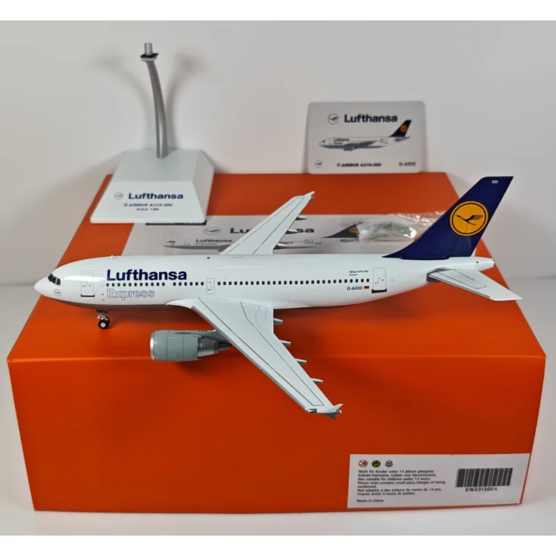 JC Wings Diecast 1/200 Scale Lufthansa A310-300 D-AIDD Alloy Aircraft Model Collection Decorative Ornament
JC Wings Diecast 1/200 Scale Lufthansa A310-300 D-AIDD Alloy Aircraft Model Collection Decorative Ornament