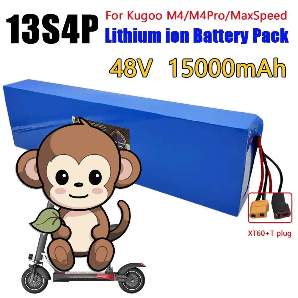 48V 15Ah 1000W Lithium-Ion Battery Pack 13S4P Configuration for Citycoco BMS High Capacity Electric Scooter Battery 54.6V
48V 15Ah 1000W Lithium-Ion Battery Pack 13S4P Configuration for Citycoco BMS High Capacity Electric Scooter Battery 54.6V