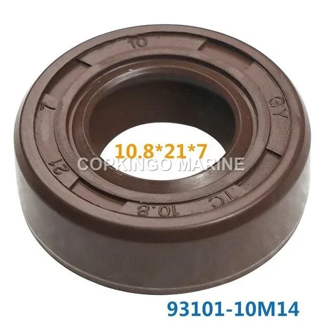 Масляное уплотнение для лодки Yamaha 2T 4HP 5HP 93101-10M14 Parsun F4-03000027 Hidea Powertec 10,8x21x7 мм, 2 шт.
Масляное уплотнение для лодки Yamaha 2T 4HP 5HP 93101-10M14 Parsun F4-03000027 Hidea Powertec 10,8x21x7 мм, 2 шт.