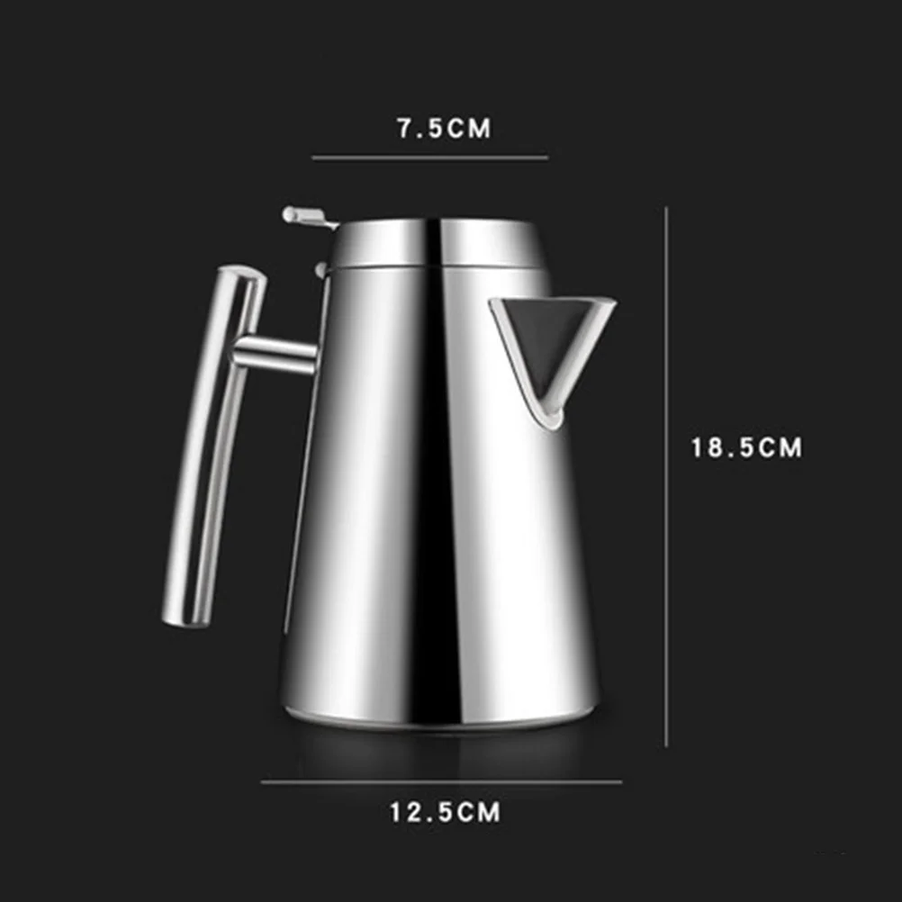 Large Capacity Cold Water Kettle Stainless Steel Household Water Container for Home Office School Restaurant 1.7L
Large Capacity Cold Water Kettle Stainless Steel Household Water Container for Home Office School Restaurant 1.7L
