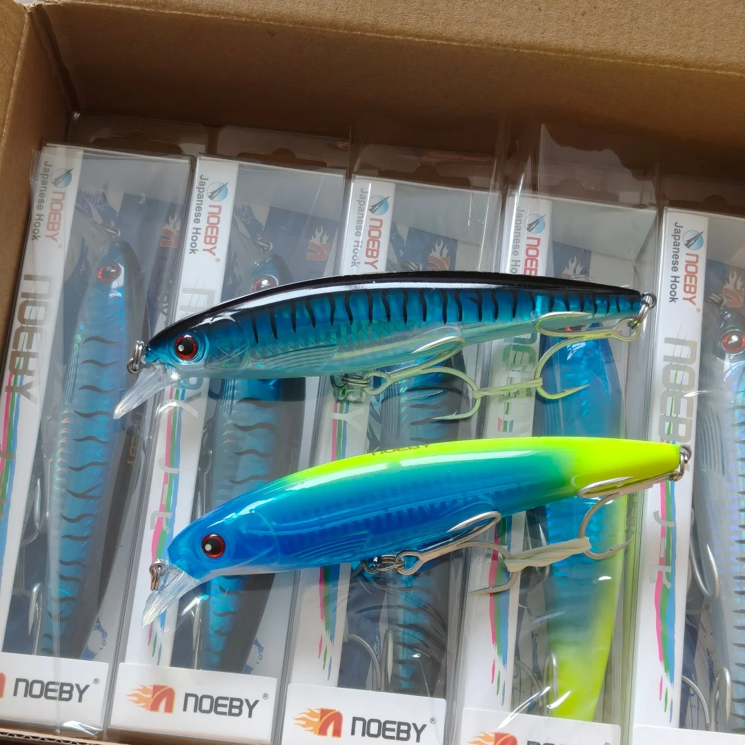 14cm 40g Floating Minnow 0-2.5m Swim Depth Hard Artificial Bait Wobbler Lure Outdoor Fishing Accessories for Predator Fish
14cm 40g Floating Minnow 0-2.5m Swim Depth Hard Artificial Bait Wobbler Lure Outdoor Fishing Accessories for Predator Fish