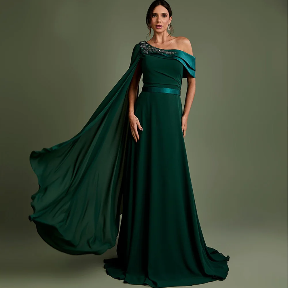 Exquisite Beading Evening Dress Customized Classic One Shoulder Sleeveless Celebrity Gowns Charming A-Line Jersey Party Dresses
Exquisite Beading Evening Dress Customized Classic One Shoulder Sleeveless Celebrity Gowns Charming A-Line Jersey Party Dresses