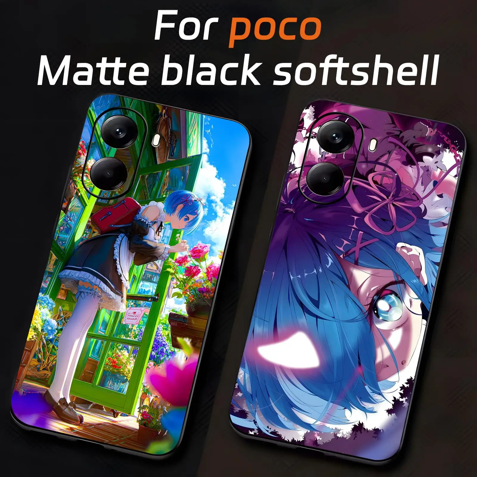 Re Life in a Different World from Zero Phone Case For Xiaomi POCO M7 M6 M5 X7 X6 X5 F7 F6 F5 Pro 5G Soft black Shockproof Cover
Re Life in a Different World from Zero Phone Case For Xiaomi POCO M7 M6 M5 X7 X6 X5 F7 F6 F5 Pro 5G Soft black Shockproof Cover