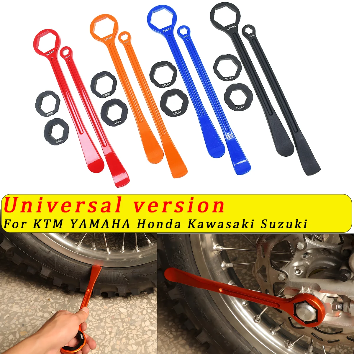 Motorcycle Dirt Bike CNC Bead Buddy Tire Installation Tool Tyre Lever Wrench Tool For YAMAHA HONDA SUZUKI KAWASAKI KTM Universal
Motorcycle Dirt Bike CNC Bead Buddy Tire Installation Tool Tyre Lever Wrench Tool For YAMAHA HONDA SUZUKI KAWASAKI KTM Universal
