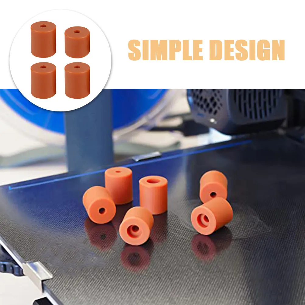 4 Pcs Heat 3d Printer Accessories Silica Gel Column Hot Bed Mounts Silicone Mat
4 Pcs Heat 3d Printer Accessories Silica Gel Column Hot Bed Mounts Silicone Mat