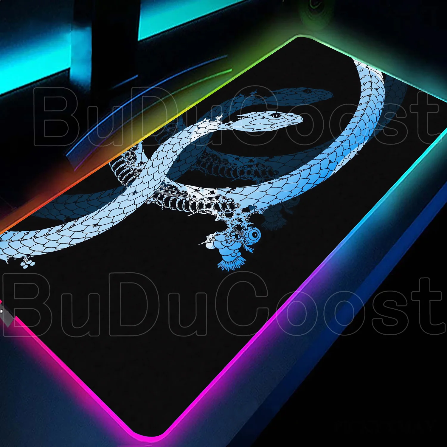 RGB LED Gaming XXL Mouse Pad Large Size Mouse Pads Laptop Snake Pattern Element Style Desk Pad Computer Pad Keyboard PC Desk Mat
RGB LED Gaming XXL Mouse Pad Large Size Mouse Pads Laptop Snake Pattern Element Style Desk Pad Computer Pad Keyboard PC Desk Mat