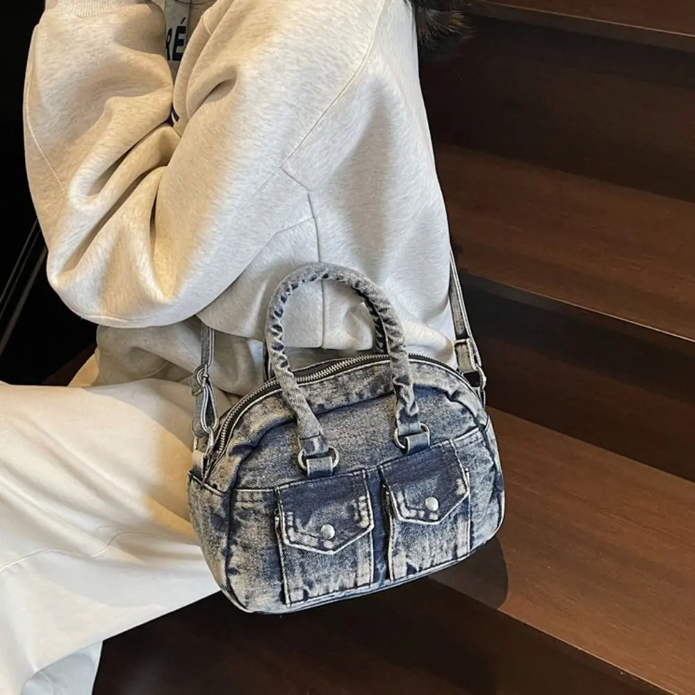Fashion Handbag Retro Denim Bag Underarm Bag Y2K Spicy Girl Shoulder Bag Armpit Bag Crossbody Bag Washed Jean Bag Shopping
Fashion Handbag Retro Denim Bag Underarm Bag Y2K Spicy Girl Shoulder Bag Armpit Bag Crossbody Bag Washed Jean Bag Shopping