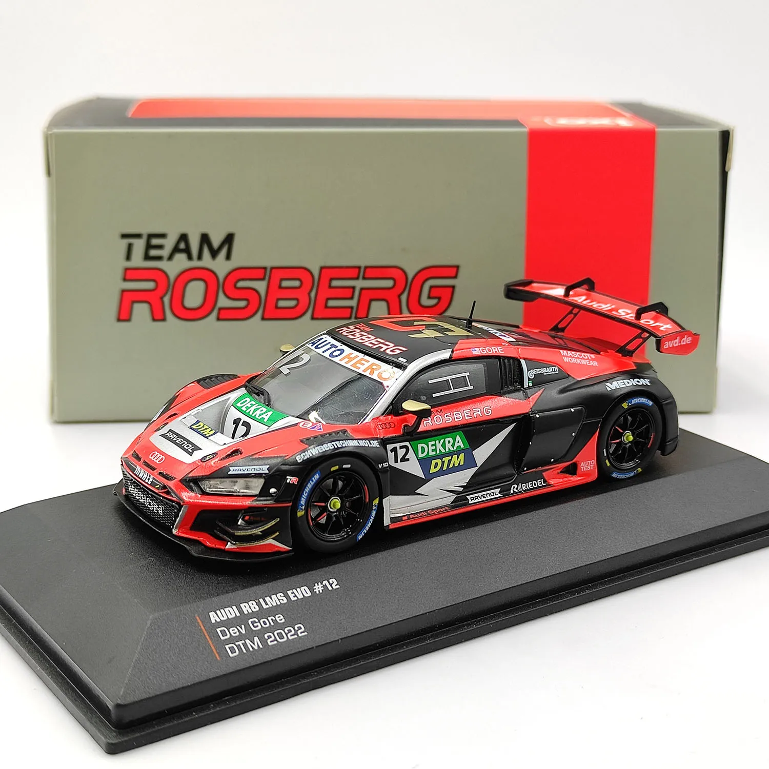 Литой под давлением сплав IXO в масштабе 1:43, 2022 Audi R8 LMS EVO # 12-игрушечный автомобиль, модель, классика, ностальгия, подарки для взрослых, сувенир, статический дисплей
Литой под давлением сплав IXO в масштабе 1:43, 2022 Audi R8 LMS EVO # 12-игрушечный автомобиль, модель, классика, ностальгия, подарки для взрослых, сувенир, статический дисплей
