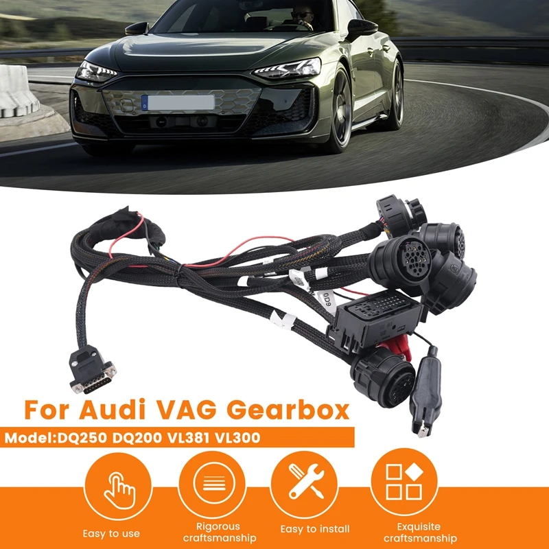 For VAG Gearbox Adapter Cables DQ250 DQ200 VL381 VL300 OBD Adapter Cable Car Repair Tool
For VAG Gearbox Adapter Cables DQ250 DQ200 VL381 VL300 OBD Adapter Cable Car Repair Tool