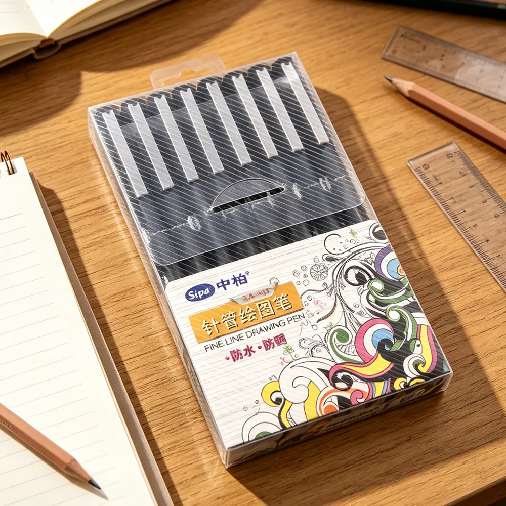 8PCS Fine Liner Drawing Pens, Waterproof Black Ink Pens for Sketching, Anime & Illustration
8PCS Fine Liner Drawing Pens, Waterproof Black Ink Pens for Sketching, Anime & Illustration