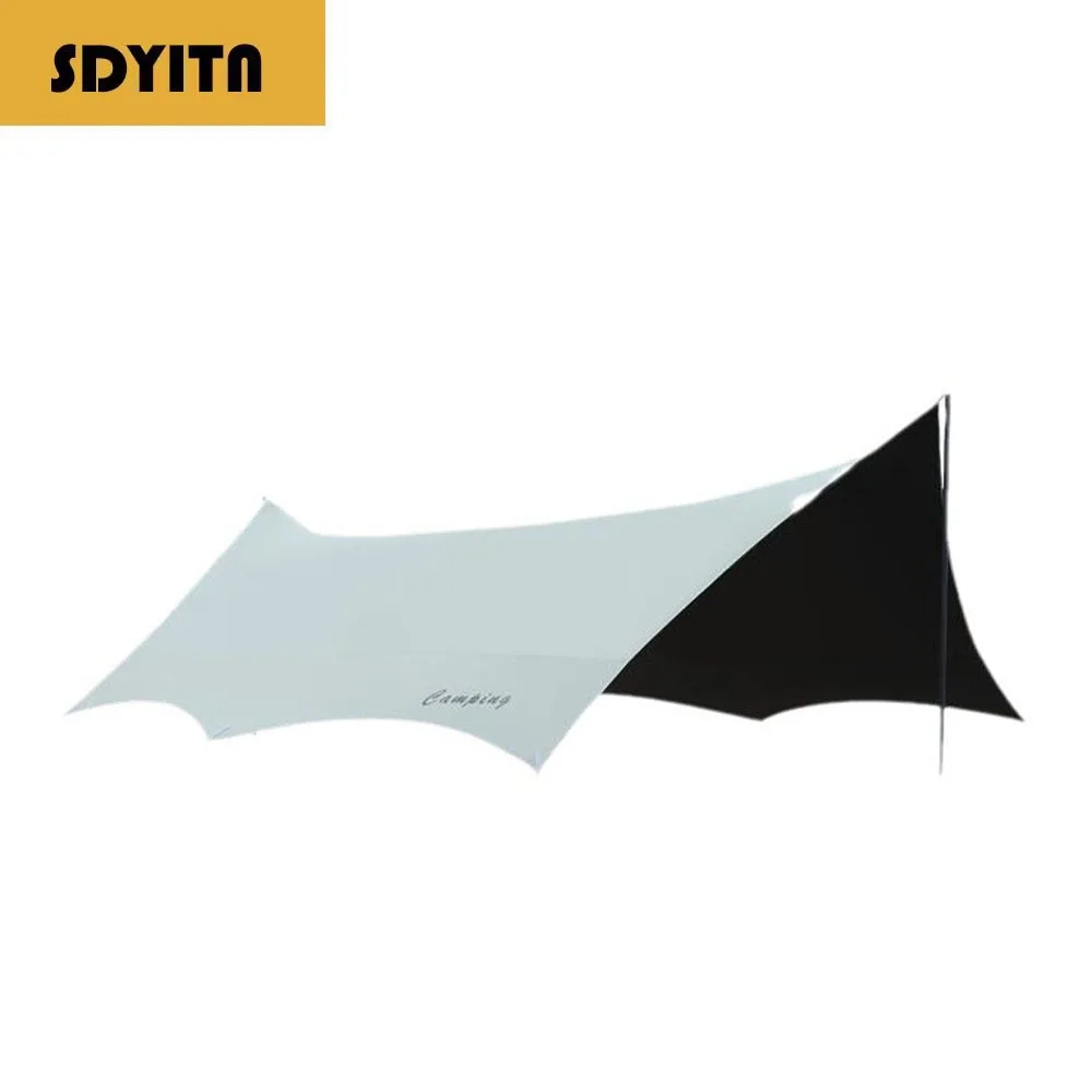 Portable Black Sunshade Canopy with Adjustable Height and Rugged Construction for Camping or Beach Trips
Portable Black Sunshade Canopy with Adjustable Height and Rugged Construction for Camping or Beach Trips