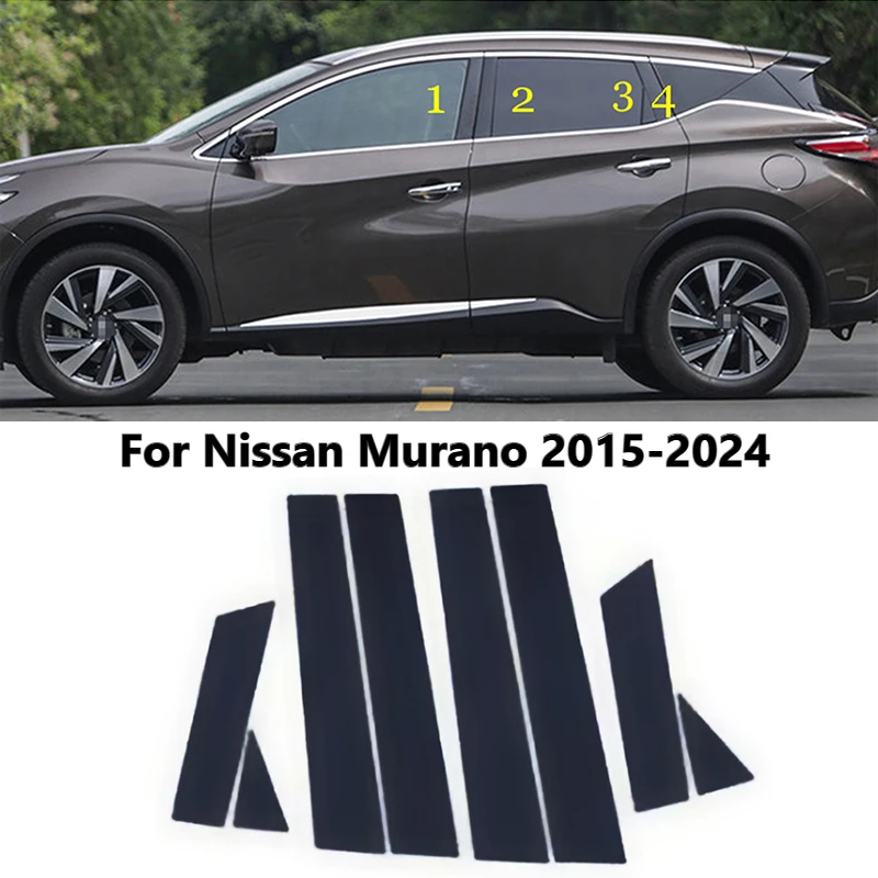Car Pillar Posts Molding Cover Decoration For Nissan Murano 2015-2019 2020 2021 2022 2023 2024 Window Trim BC Column Stickers
Car Pillar Posts Molding Cover Decoration For Nissan Murano 2015-2019 2020 2021 2022 2023 2024 Window Trim BC Column Stickers