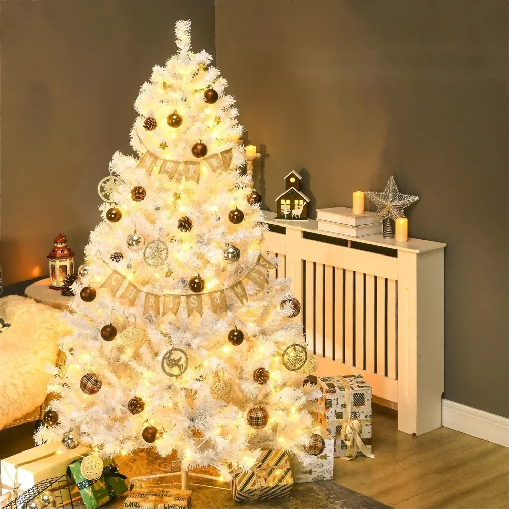 Prelit Christmas Tree Artificial, 6ftPre Lit Xmas Trees for Home,Party,Metal Hinges &Foldadble Base,with Lights Christmas Tree
Prelit Christmas Tree Artificial, 6ftPre Lit Xmas Trees for Home,Party,Metal Hinges &Foldadble Base,with Lights Christmas Tree