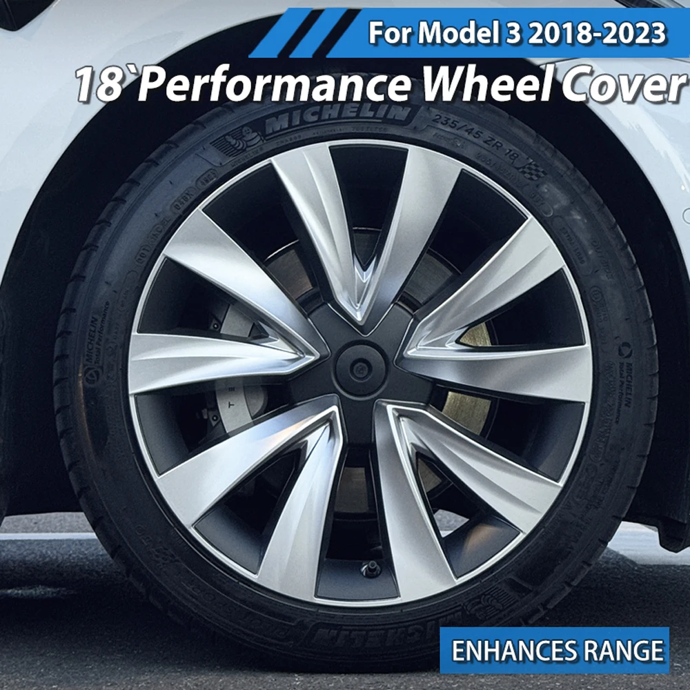 4PCS HubCap for Tesla Model 3 18 Inch Performance Wheel Cover Hub Cap Full Rim Protector Cover Wheel Cap 2018-2023 Accessories
4PCS HubCap for Tesla Model 3 18 Inch Performance Wheel Cover Hub Cap Full Rim Protector Cover Wheel Cap 2018-2023 Accessories