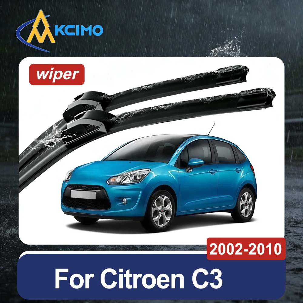2 Pieces Windshield Wipers for Citroen C3 FC/FN 2002-2010 Complete Blades Front Wiper Kit All Weather Protection
2 Pieces Windshield Wipers for Citroen C3 FC/FN 2002-2010 Complete Blades Front Wiper Kit All Weather Protection