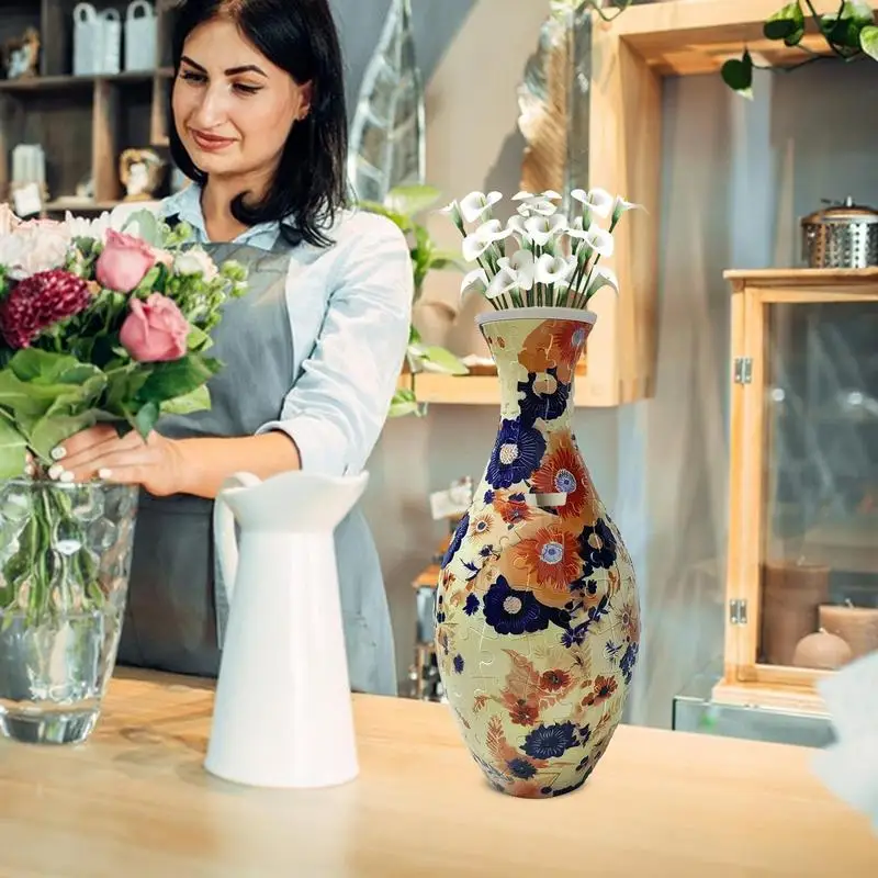 Puzzle Flower Vase Flower Vase Unique Jigsaw Decorations Aesthetic Desktop Jigsaw Crafts Home Decor For Study Room Living Room
Puzzle Flower Vase Flower Vase Unique Jigsaw Decorations Aesthetic Desktop Jigsaw Crafts Home Decor For Study Room Living Room
