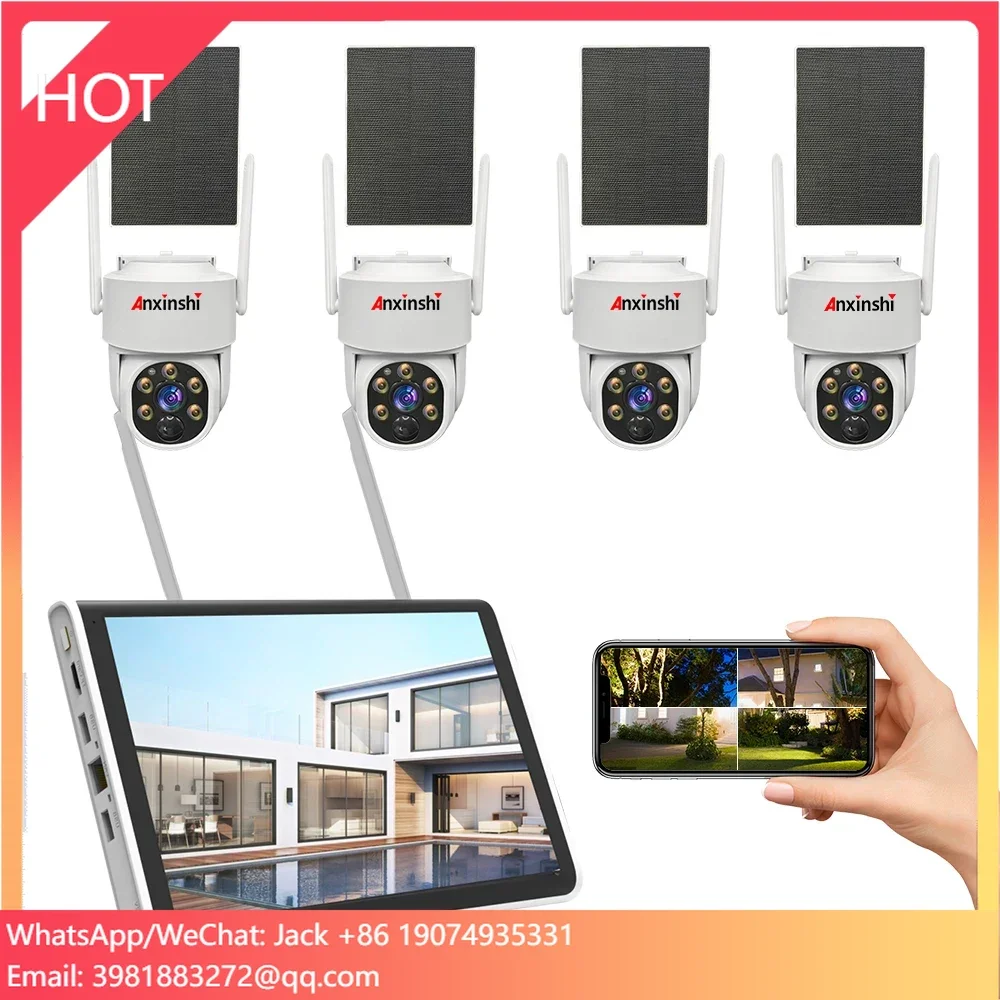 Eseecloud Outdoor Solar Wireless Security Camera System 4MP PTZ Dome with Garden
Eseecloud Outdoor Solar Wireless Security Camera System 4MP PTZ Dome with Garden