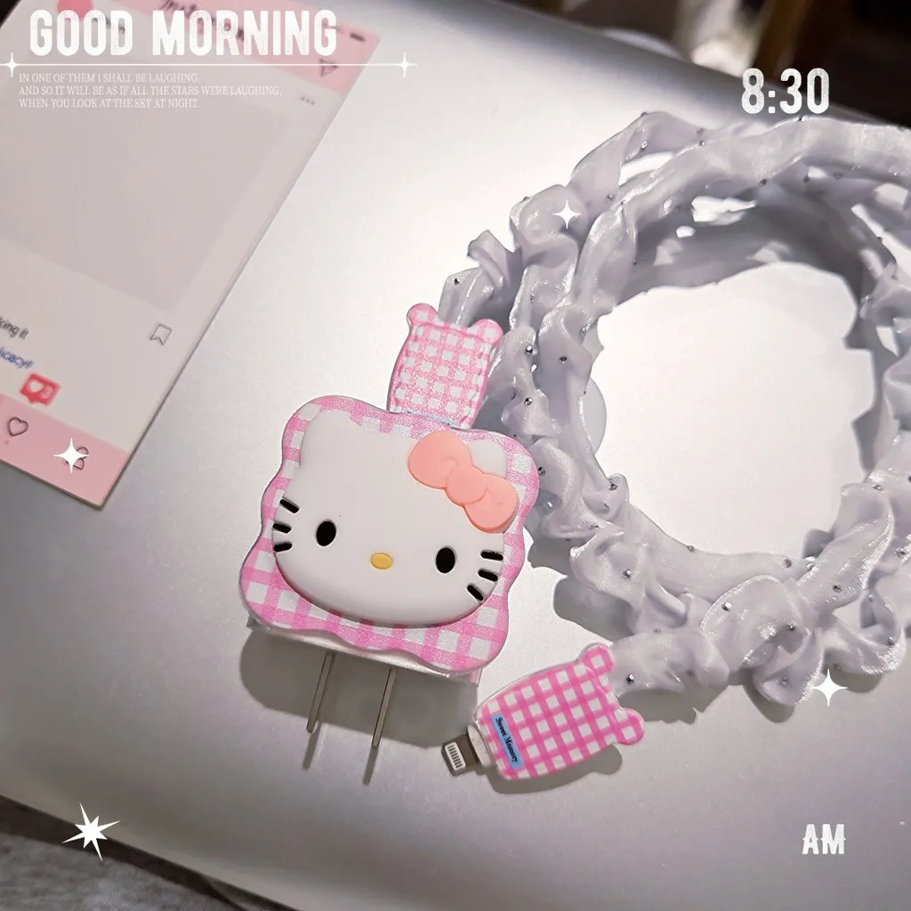 New Cartoon KT Charger Cable Protector Compatible for IPhone 15 14 13 12 18W 20W Charger Protection Cover Data Line Winder
New Cartoon KT Charger Cable Protector Compatible for IPhone 15 14 13 12 18W 20W Charger Protection Cover Data Line Winder